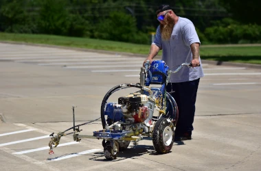 Parking Lot Striping in Oklahoma - Welch Asphalt